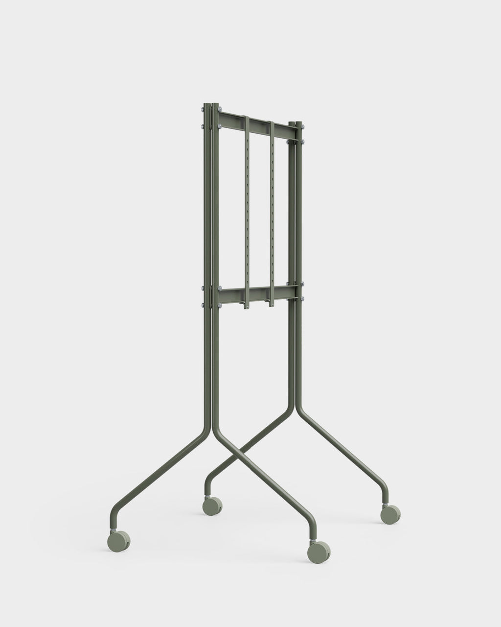 Pedestal Moon Rollin' Tall Stands W/ Wheels 019 Mossy Green