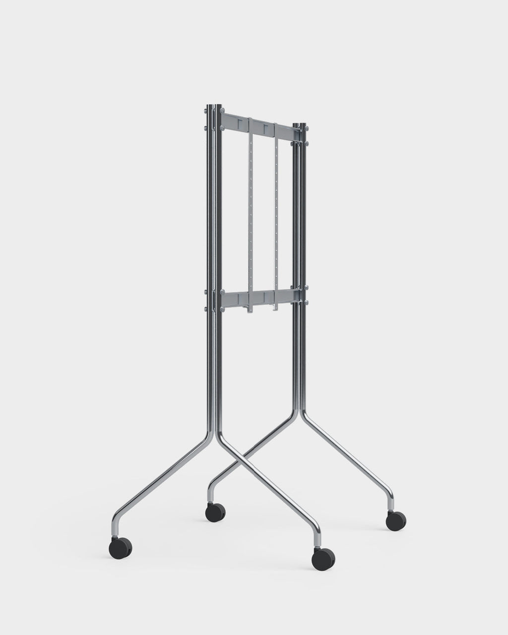 Pedestal Moon Rollin' Tall Stands W/ Wheels 020 Chrome