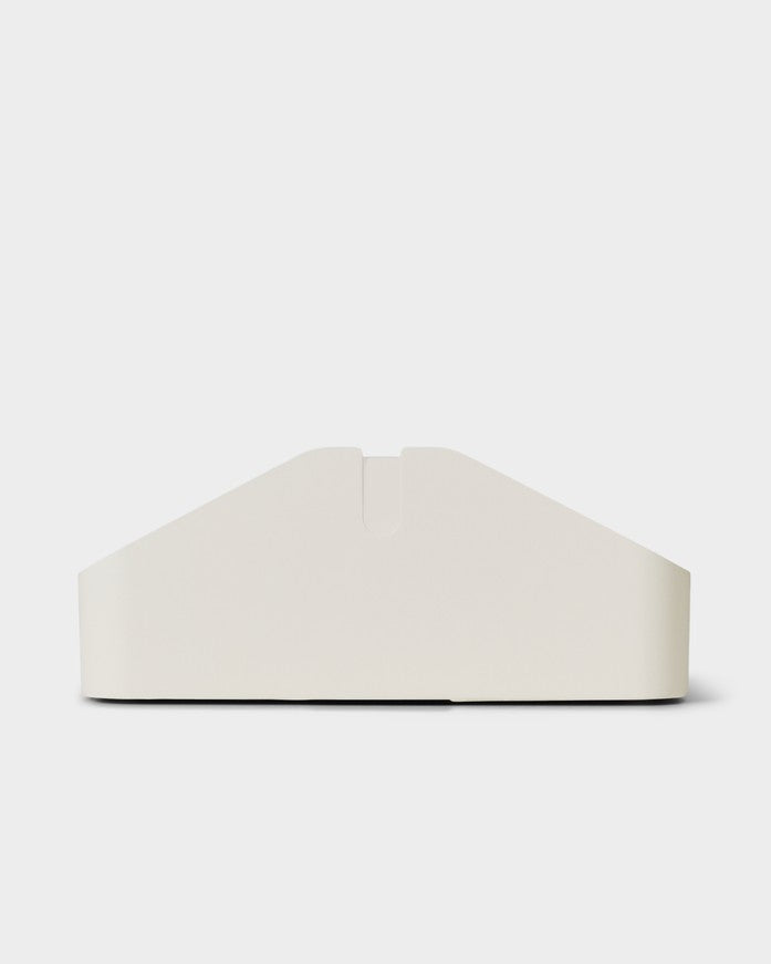 Pedestal Power Bar Tray Double Power Accessories 007 Pearl